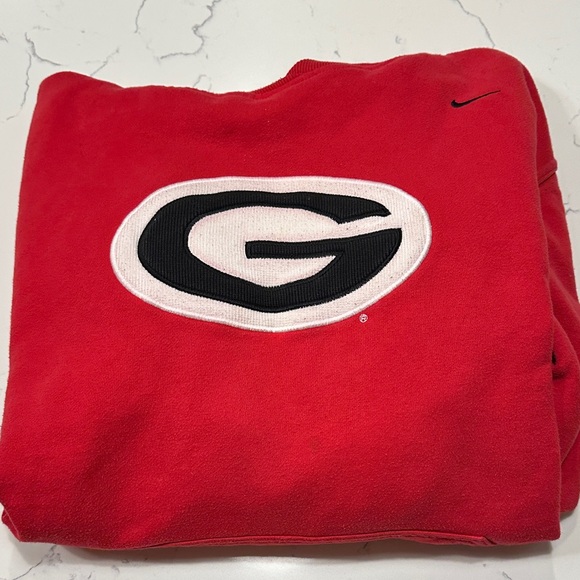 Vintage Nike University of Georgia Hoodie Men’s Large - Picture 1 of 9
